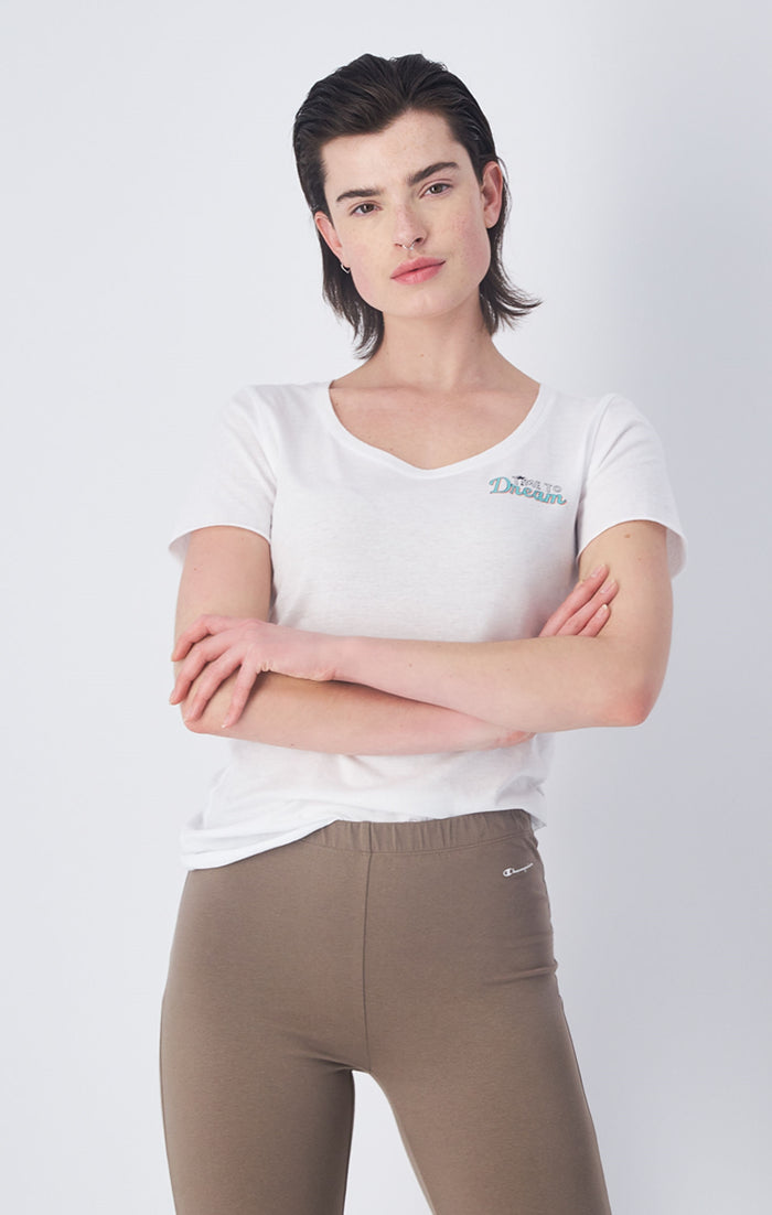 T-shirt In Cotone Stampa Santa Cruz