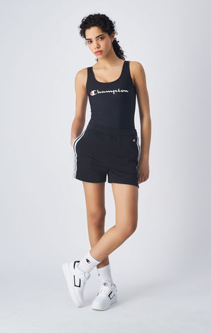 Contrast Piping Terry Shorts