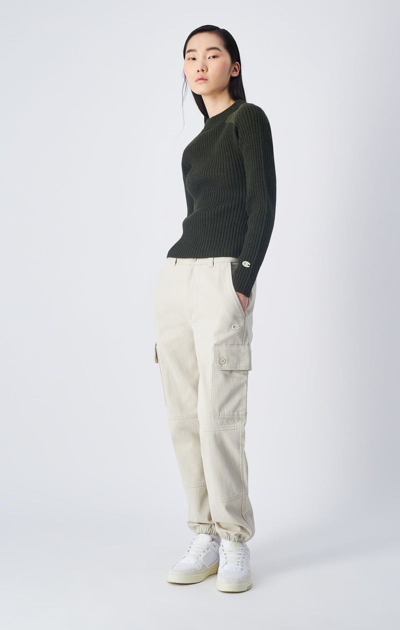 Pantalón tipo cargo de algodón orgánico