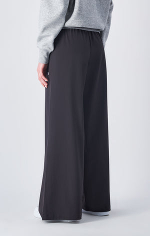 Pantaloni in tessuto a gamba ampia