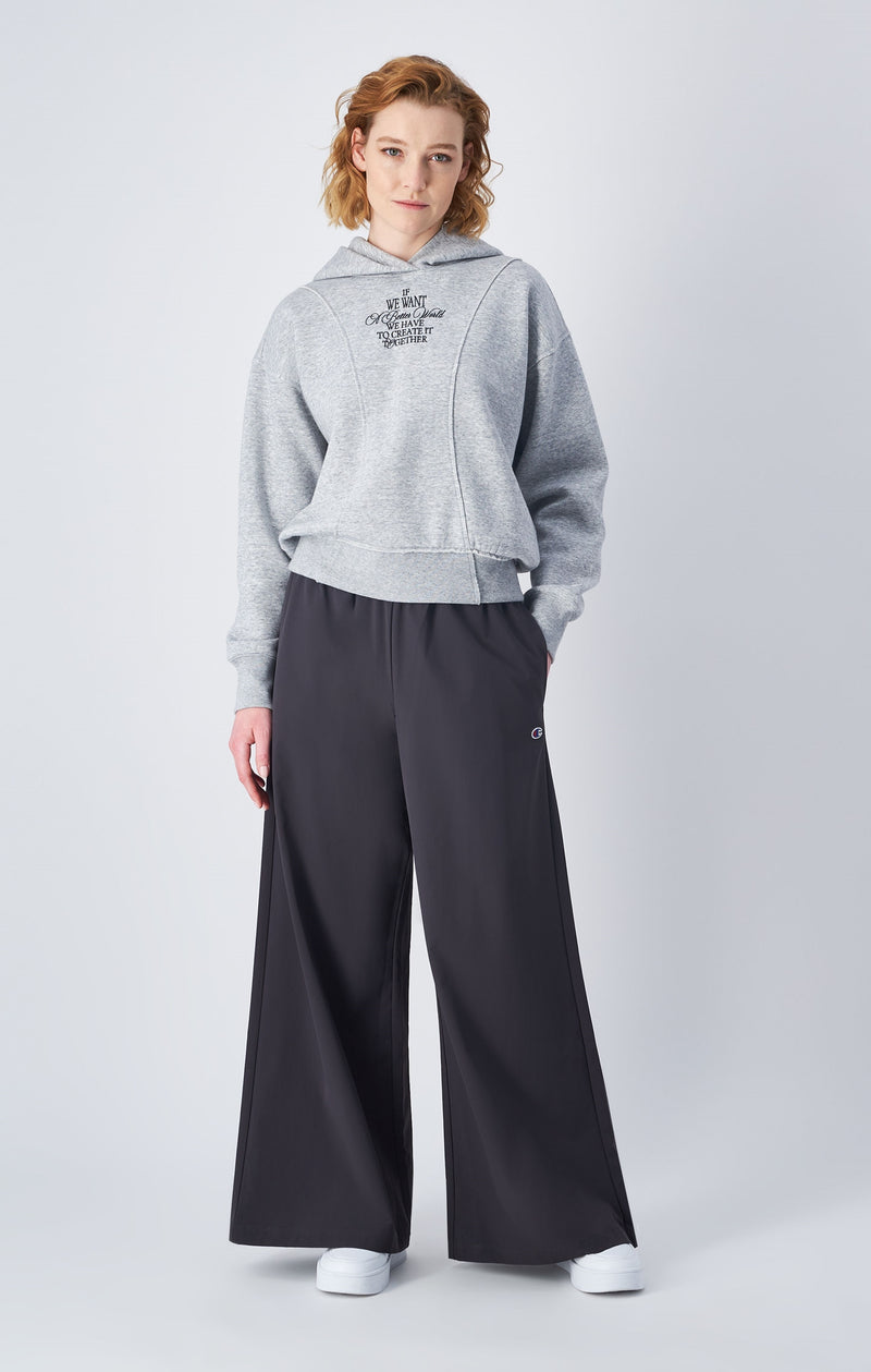 Pantaloni in tessuto a gamba ampia
