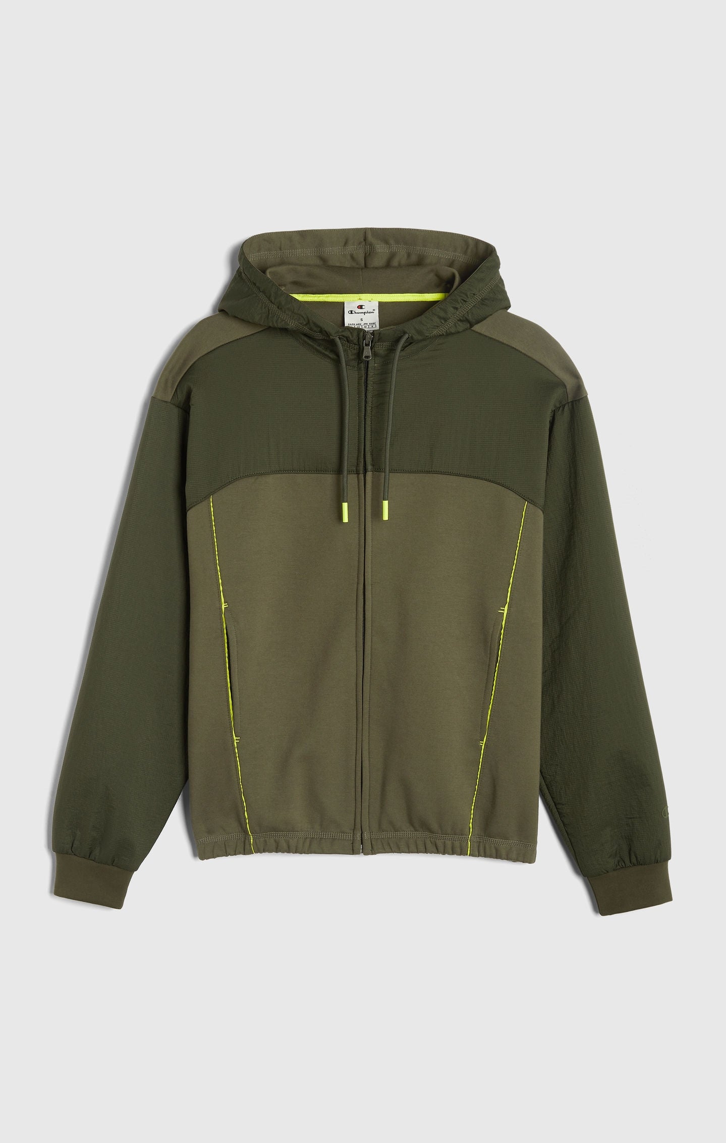 Zip Up Interlock Hoodie