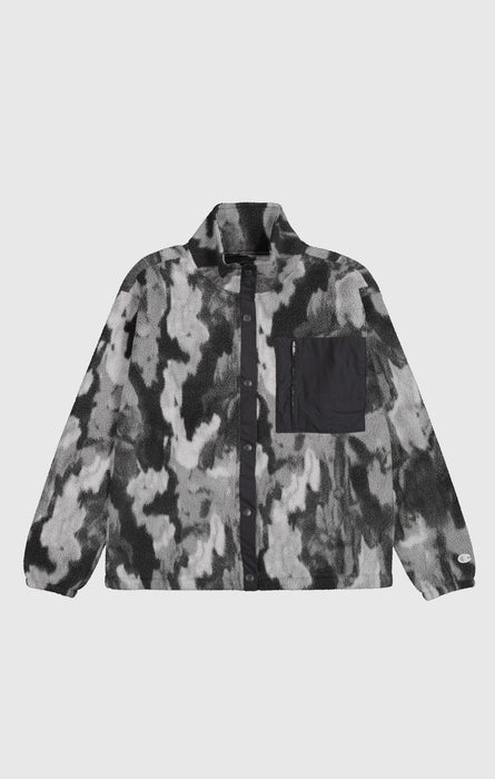 Giacca mimetica in sherpa