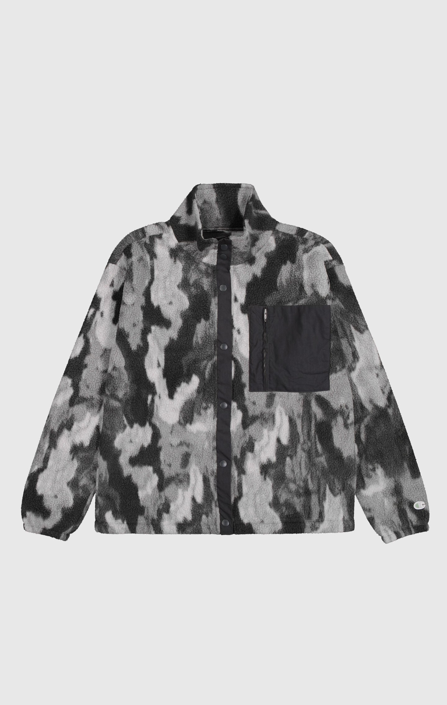 Giacca mimetica in sherpa