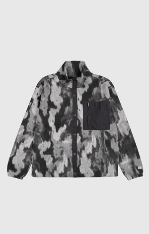 Giacca mimetica in sherpa