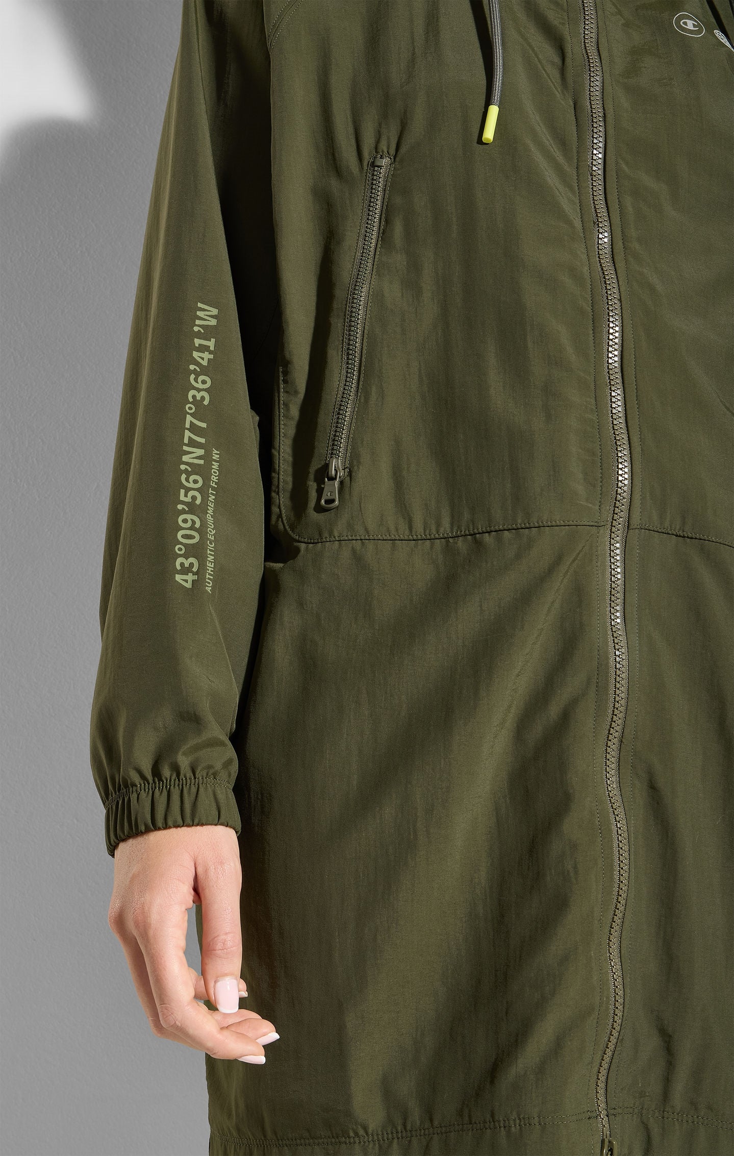 Full Zip Long Jacket