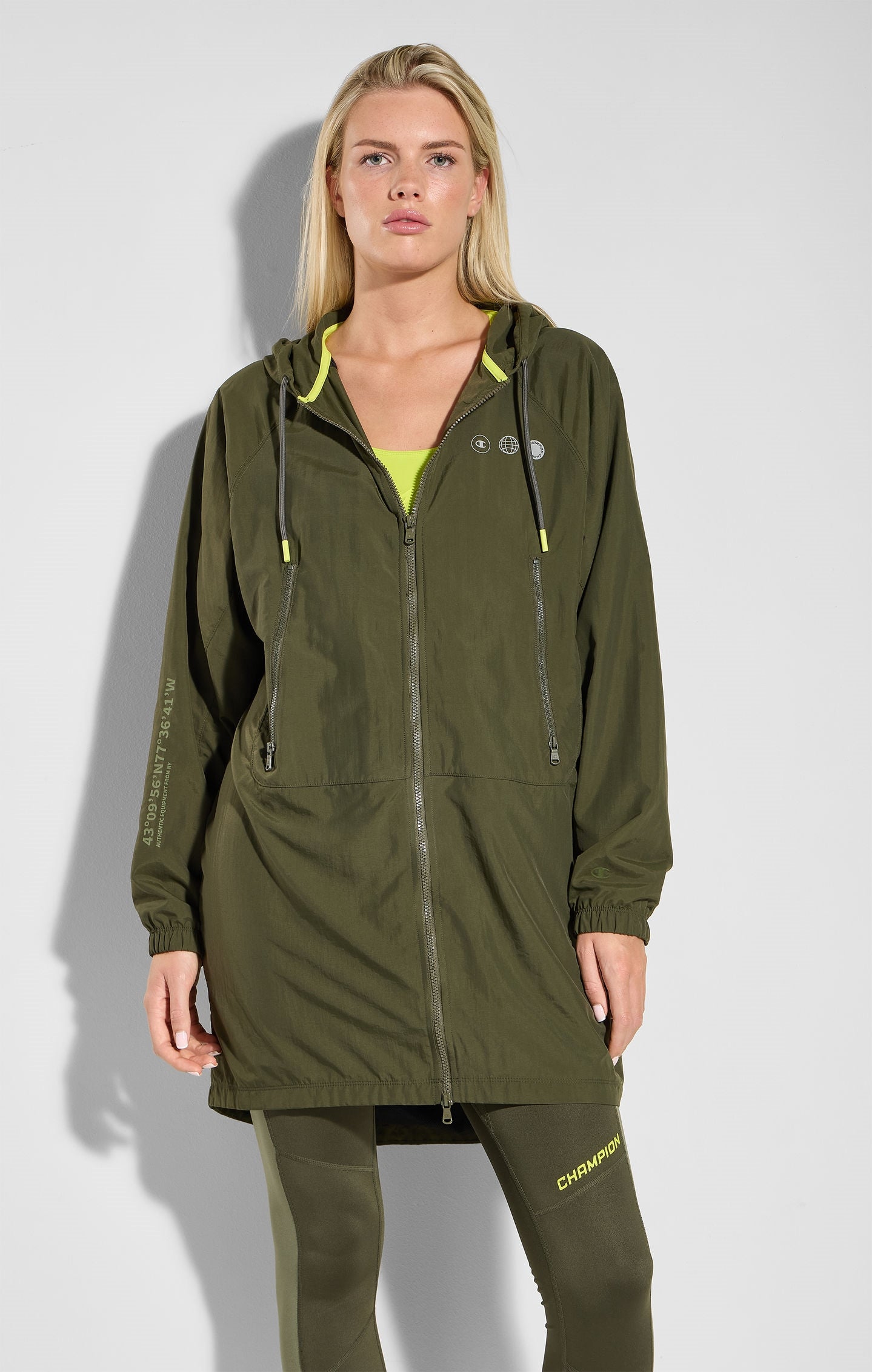 Full Zip Long Jacket