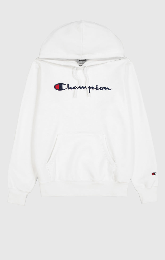 Felpa Slim Fit con cappuccio con logo grande