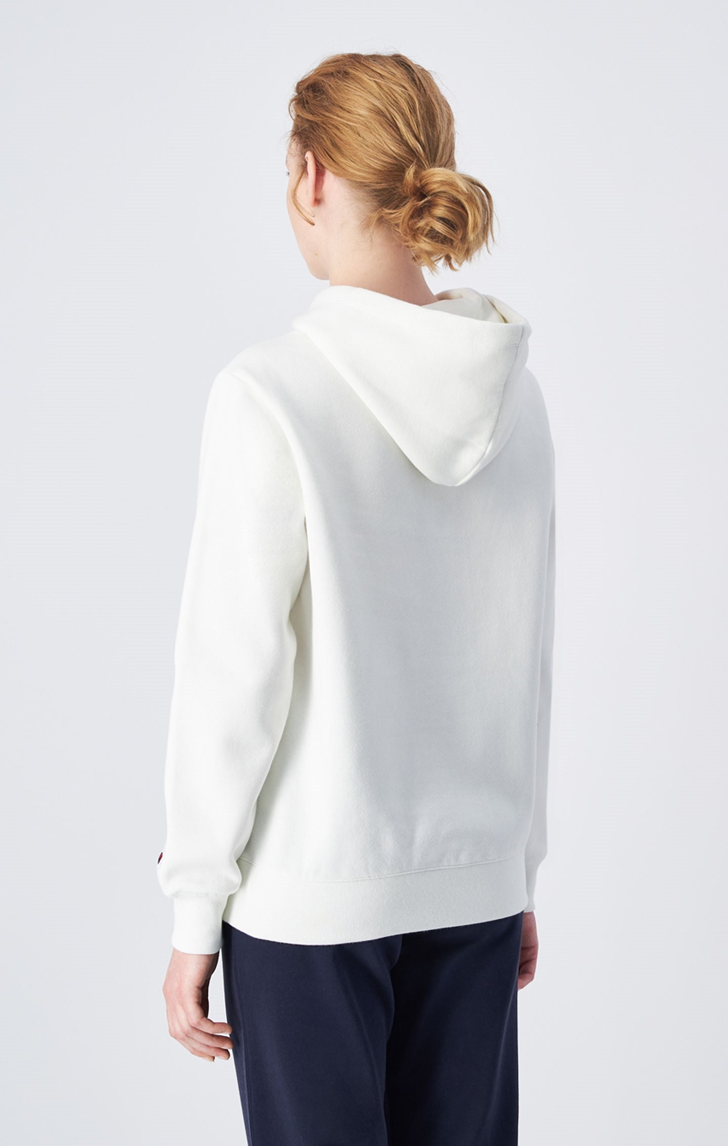 Small Logo Slim Fit Hoodie
