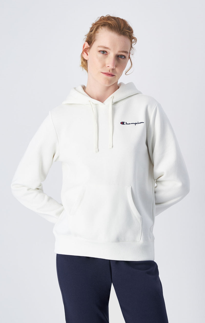 Felpa Slim Fit con cappuccio con logo piccolo