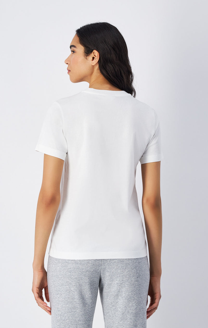 T-shirt en jersey avec petit logo