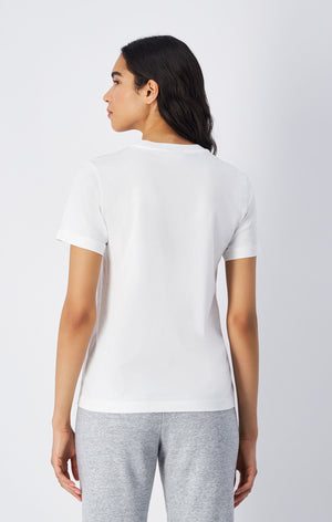 T-shirt en jersey avec petit logo