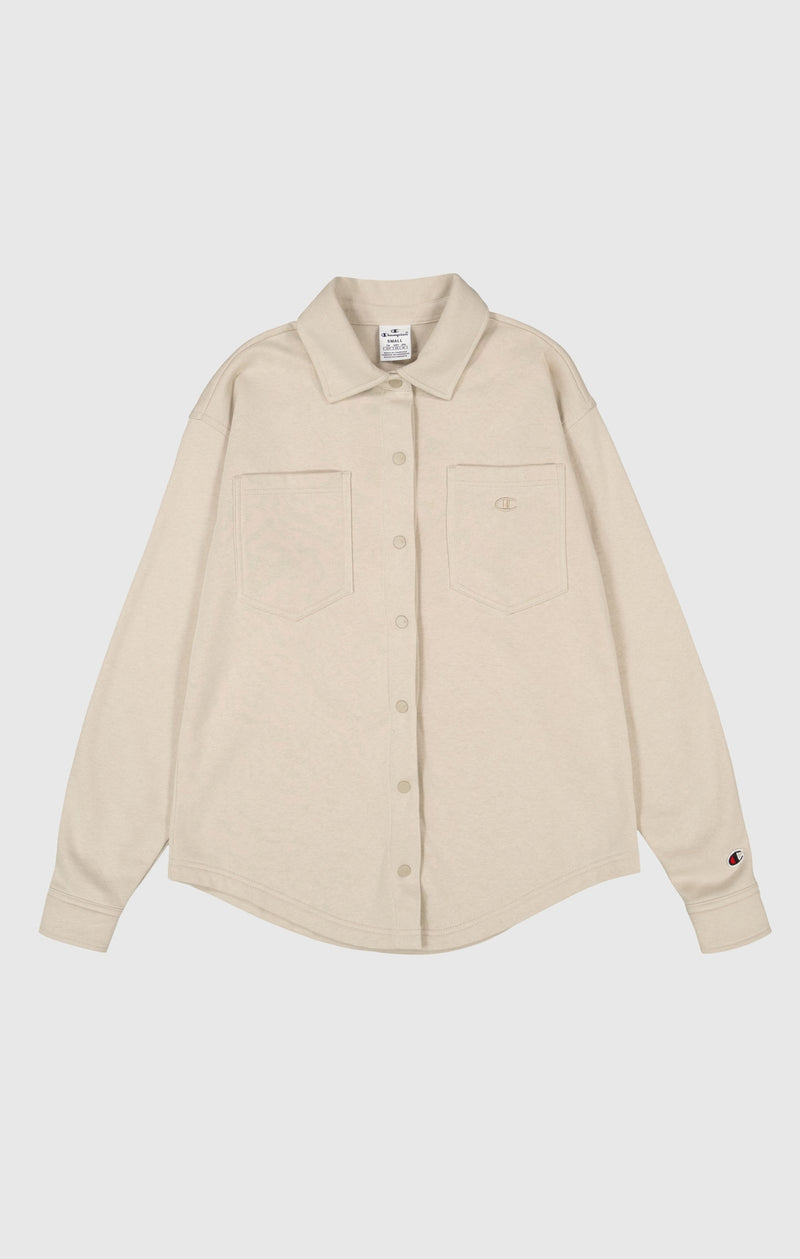 Chemise avec logo ton sur ton