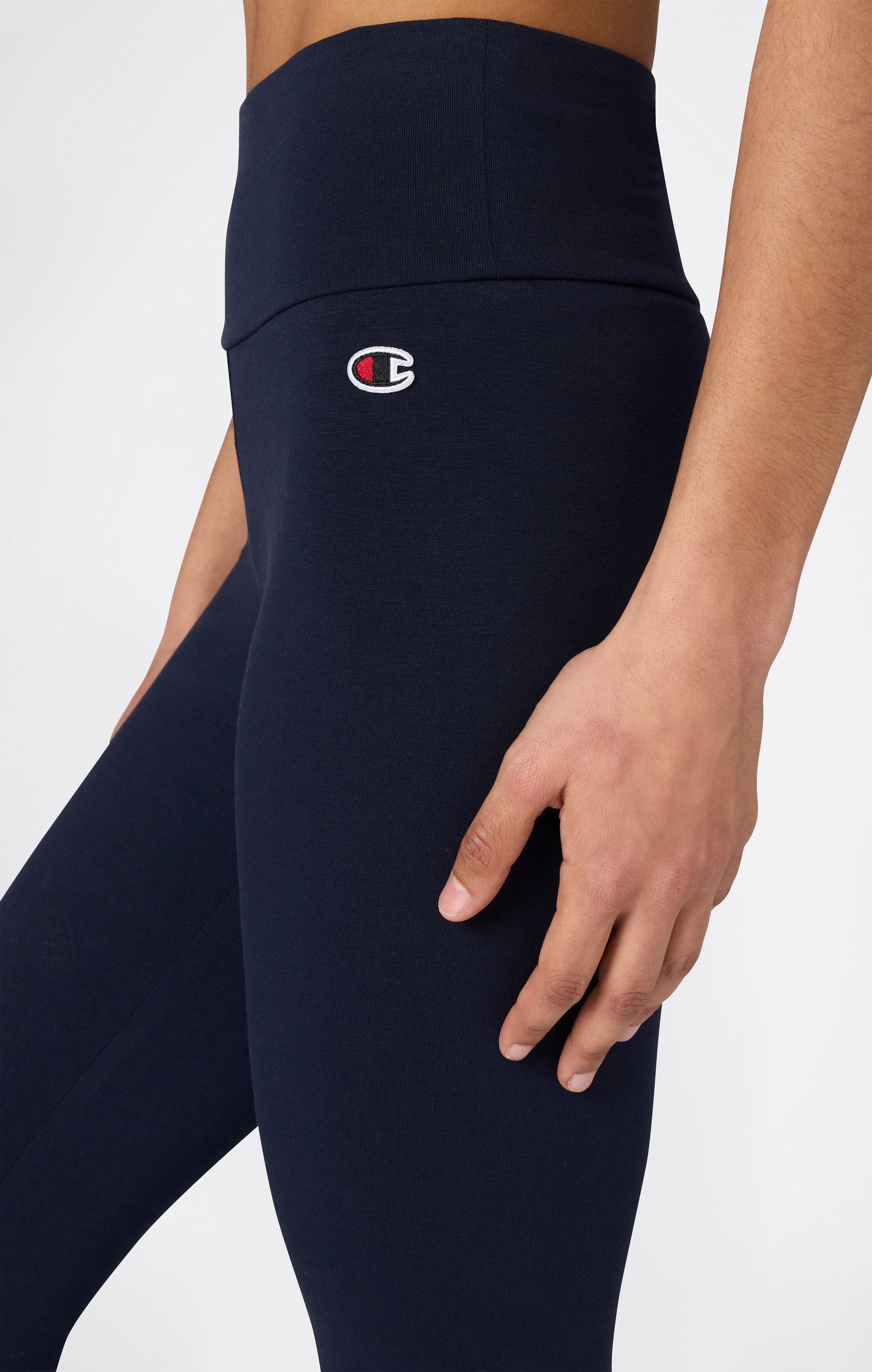 Leggings in lycra di cotone lunghezza 7/8