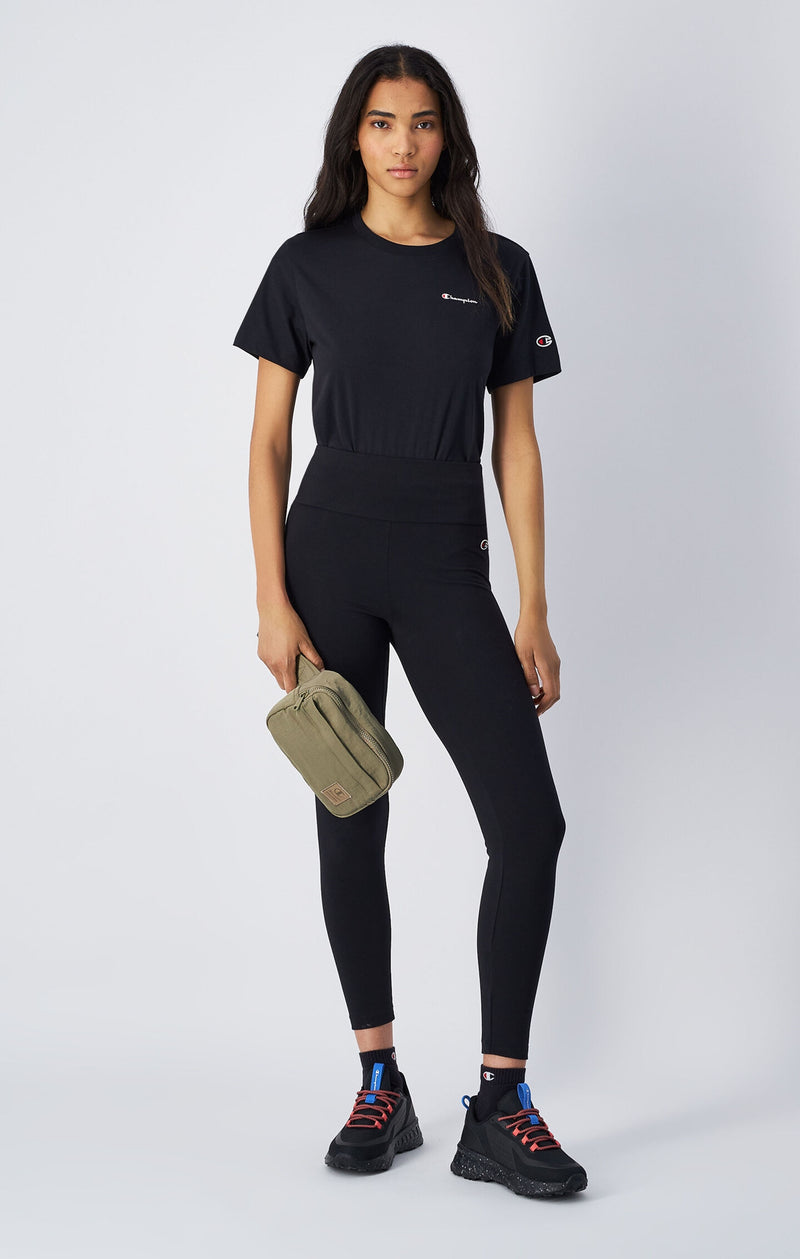 Leggings in lycra di cotone lunghezza 7/8