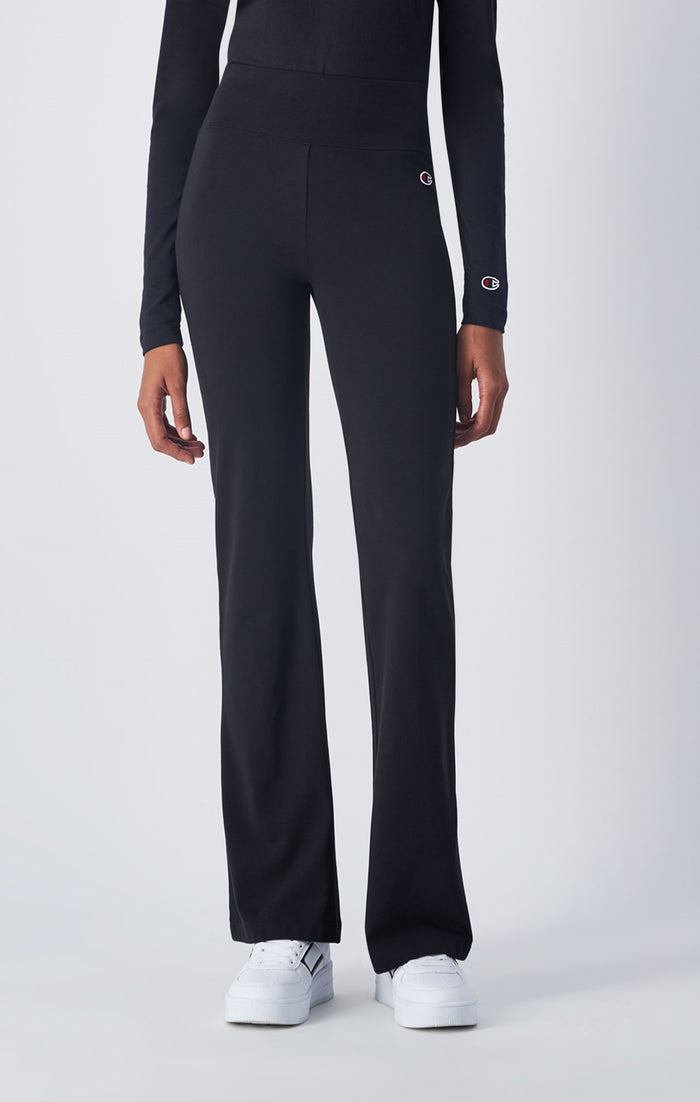 Flared Leggings in Stretch-Qualität