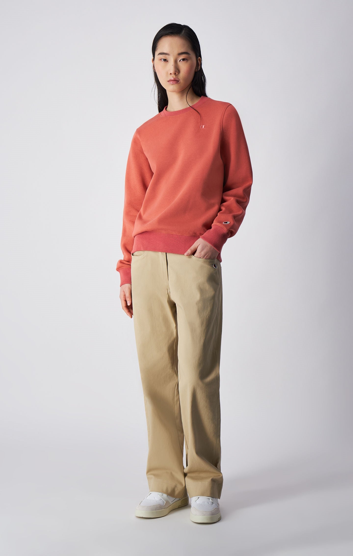 Pantaloni a gamba dritta 5 tasche