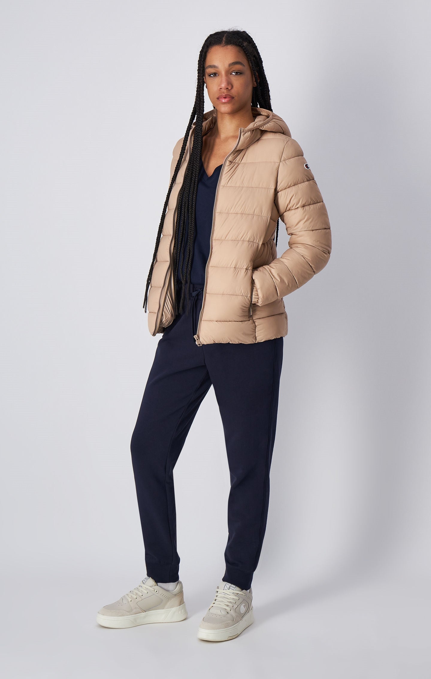 Doudoune à capuche légère