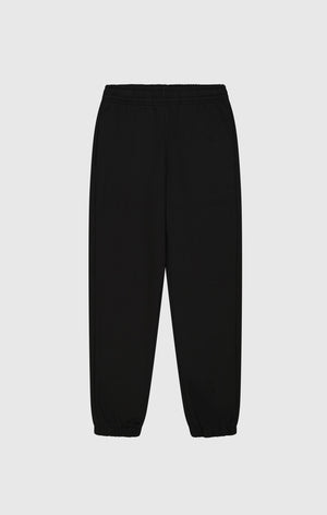 Pantalón de chándal de felpa con puños elásticos