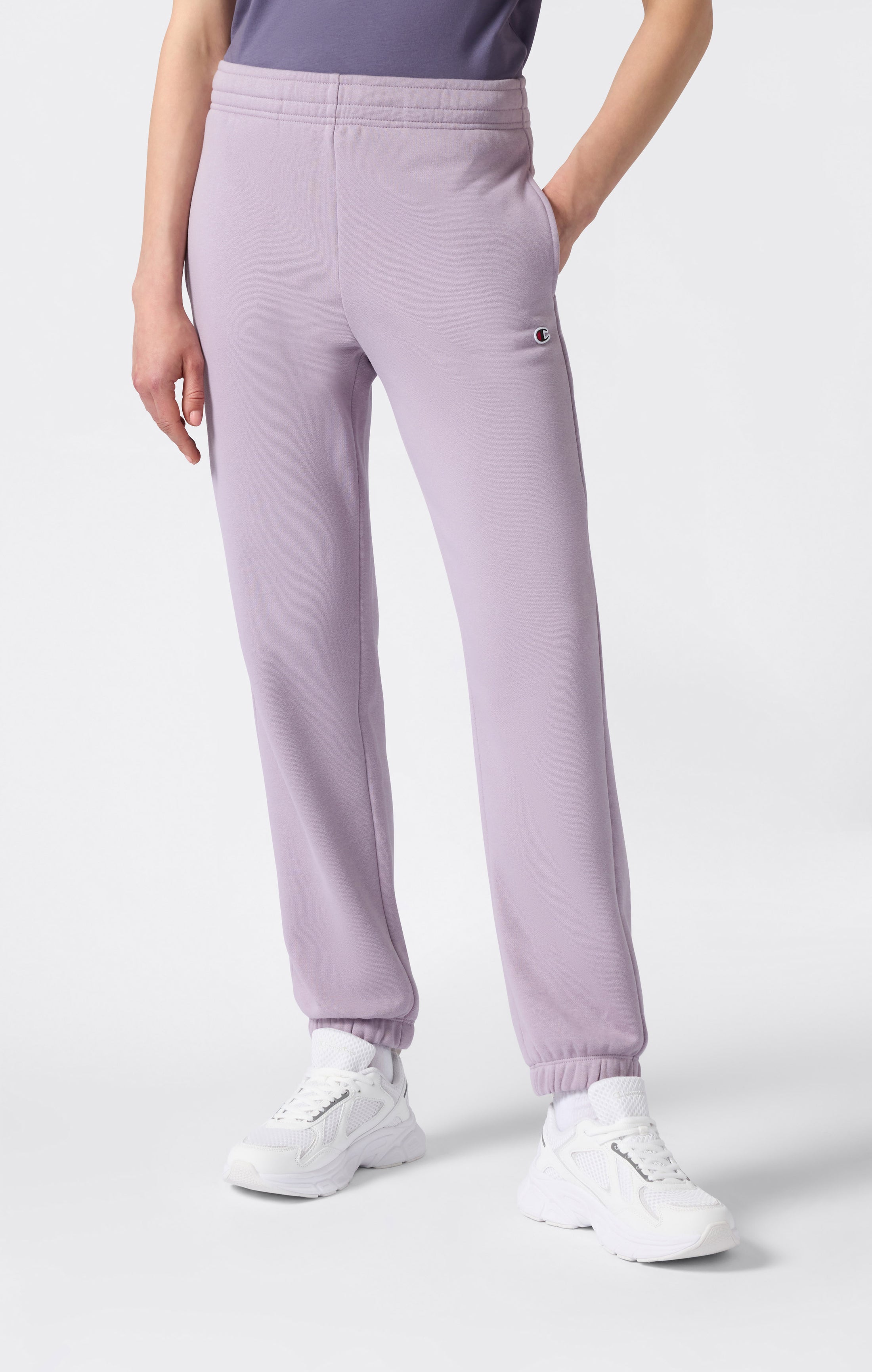 Joggers À Poignets Élastiques À Intérieur Gratté Icons Pour Femme