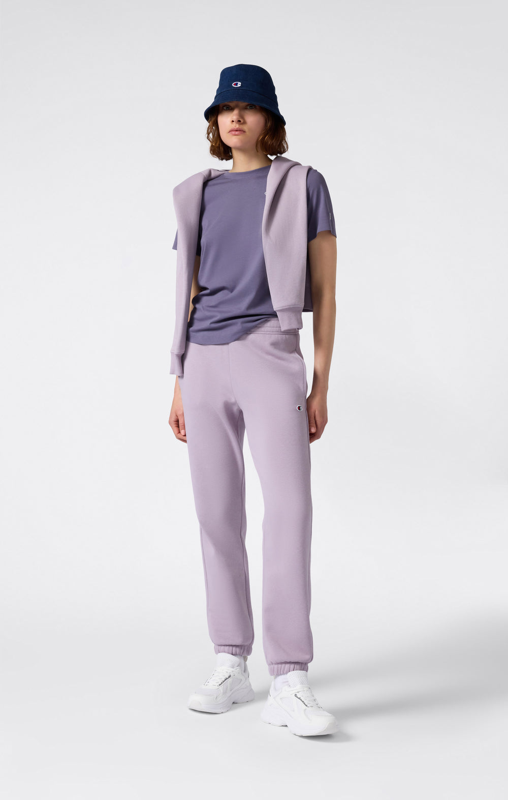 Women’s Elastic Cuff Fleece Joggers Icons