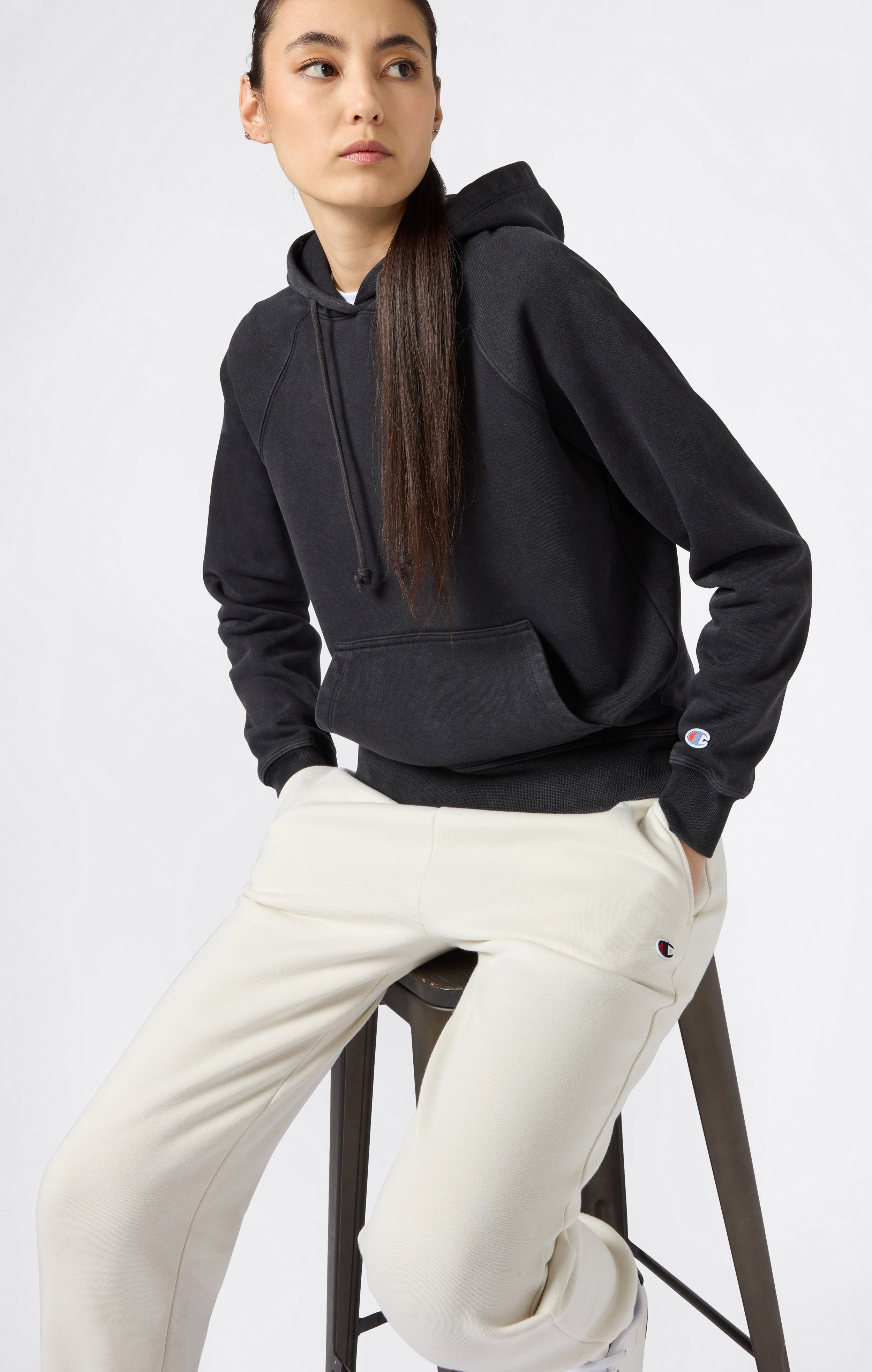 Joggers Con Polsini Elasticizzati Interno Felpato Icons Da Donna