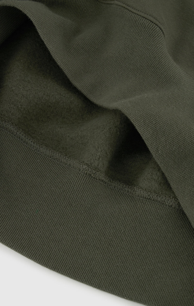 Sweatshirt à capuche en molleton issu du recyclage circulaire