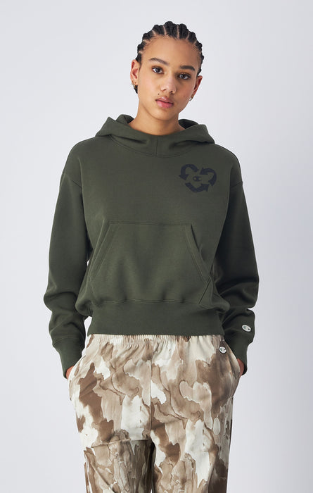 Hoodie aus Fleece aus Kreislaufwirtschaft