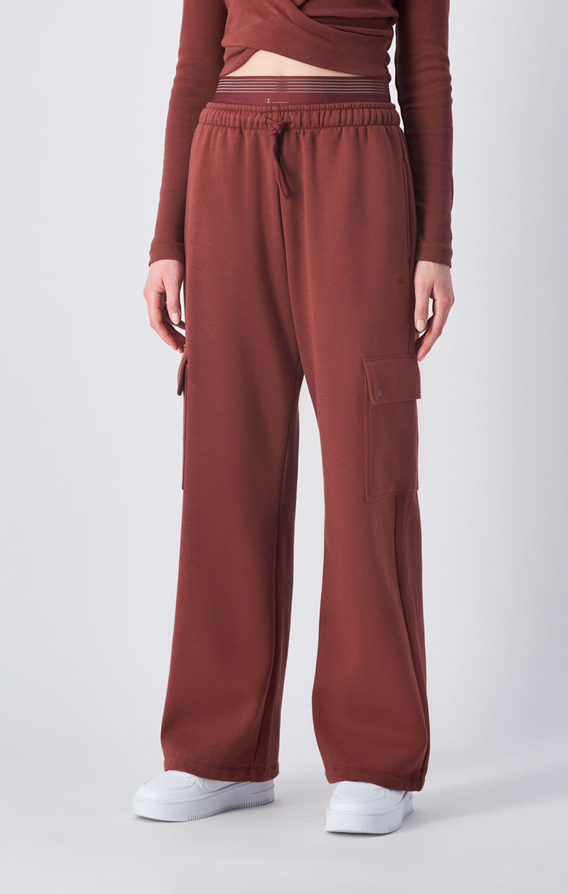Pantalon de jogging cargo large en molleton