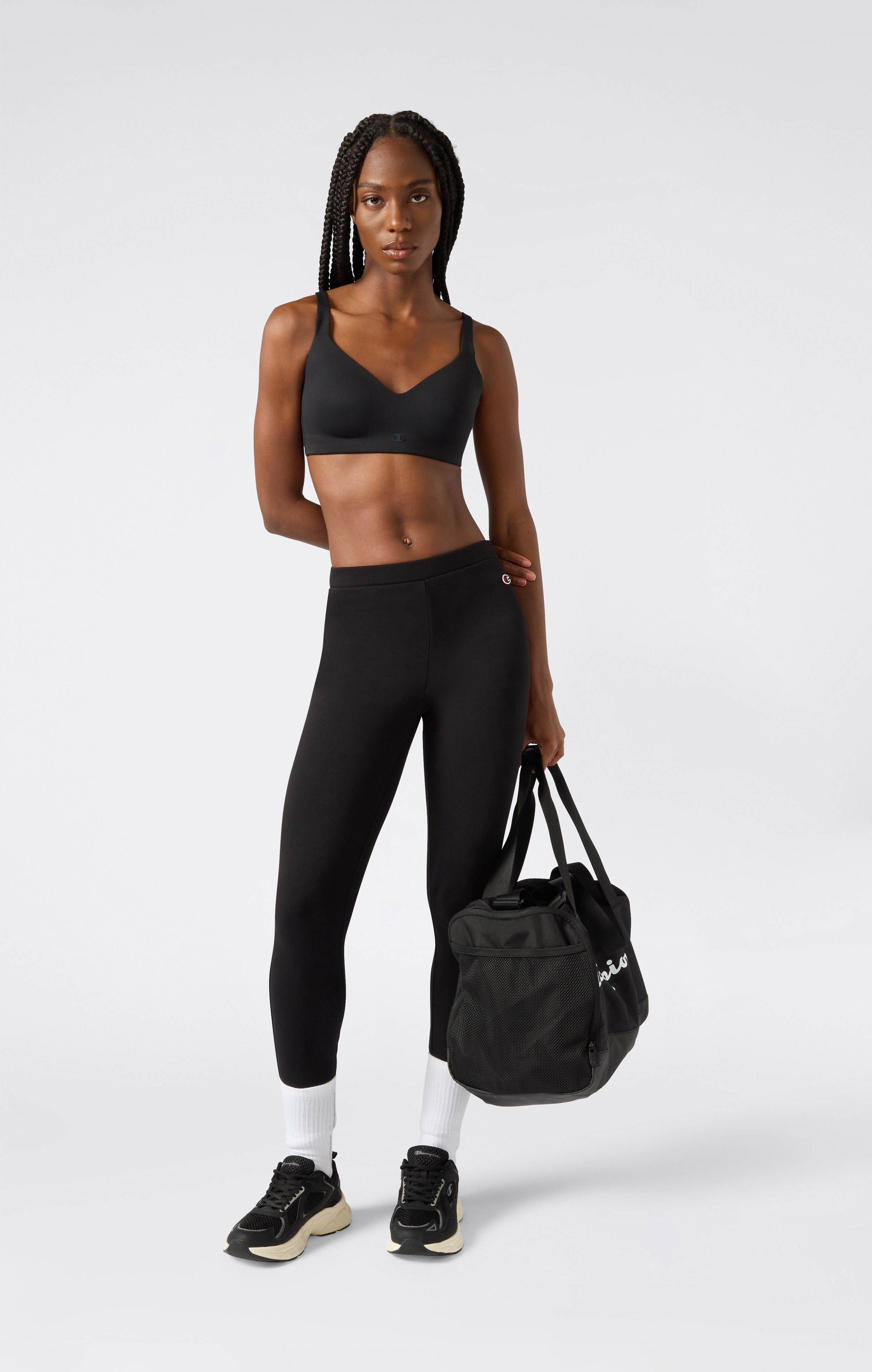 Brassière de Sport Femme en Nylon Stretch