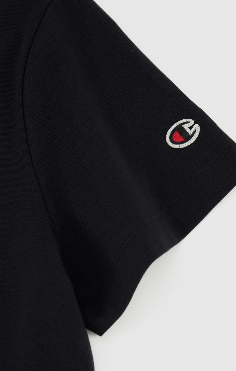 T-shirt en jersey avec grand logo ton sur ton
