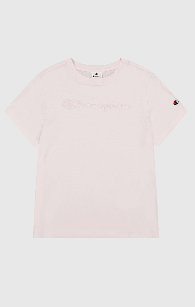 T-shirt en jersey avec grand logo ton sur ton