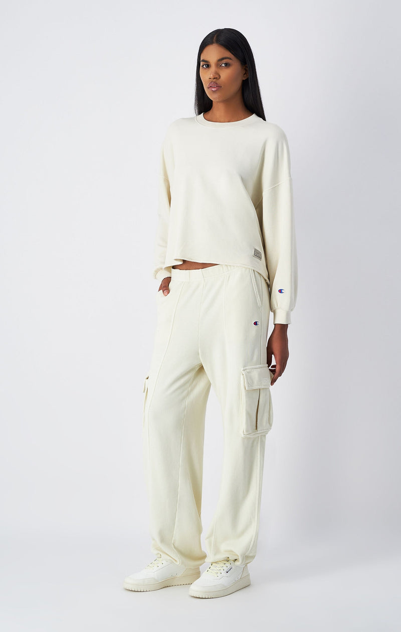 Sweatshirt Time Capsule für Damen mit Rundhalsausschnitt mit Washed-Effekt