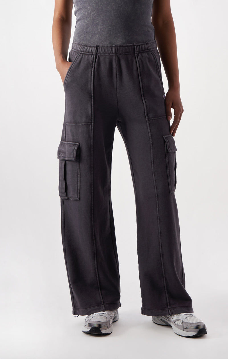 Hose Time Capsule für Damen mit weitem Bein mit Washed-Effekt
