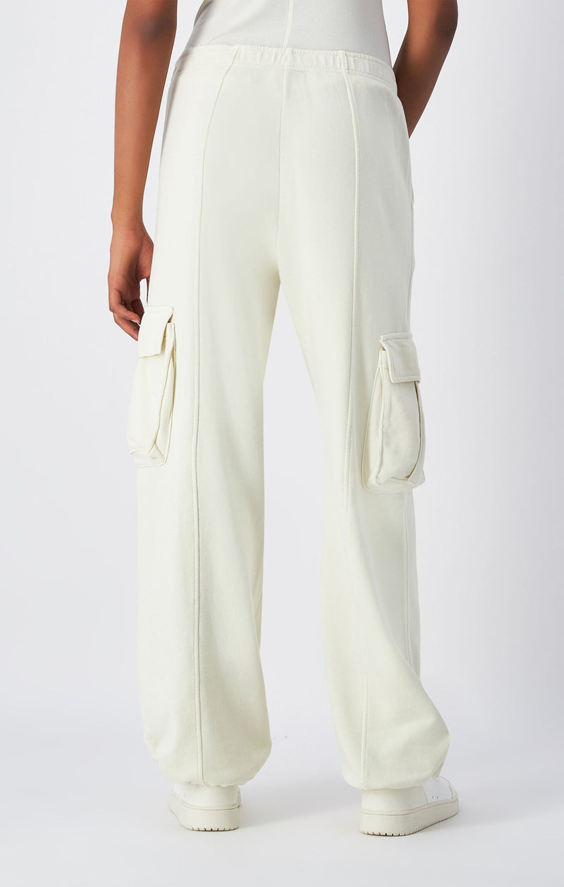 Hose Time Capsule für Damen mit weitem Bein mit Washed-Effekt