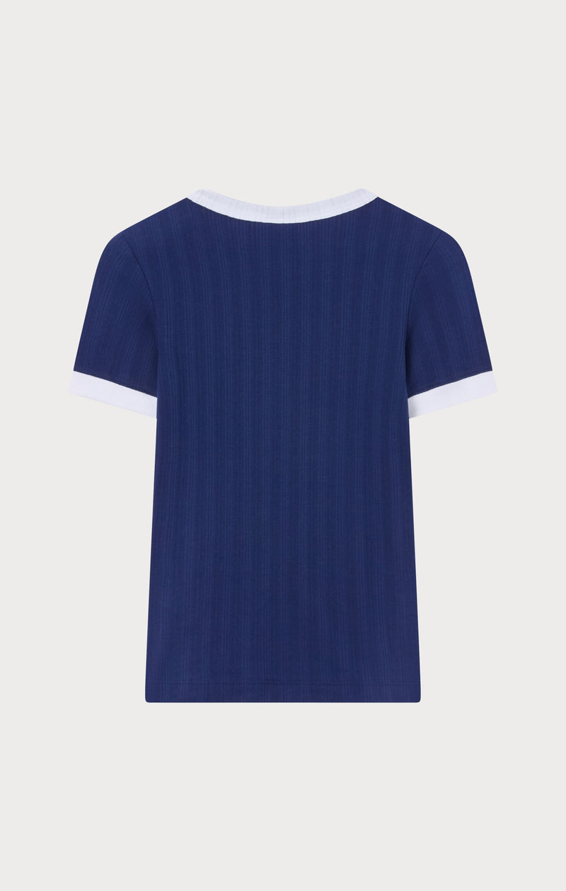 Vom Tennis inspiriertes T-Shirt für Damen