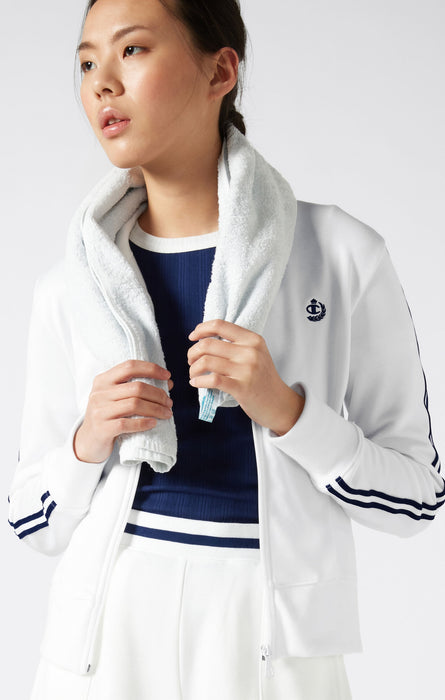 Vom Tennis inspiriertes Sweatshirt für Damen