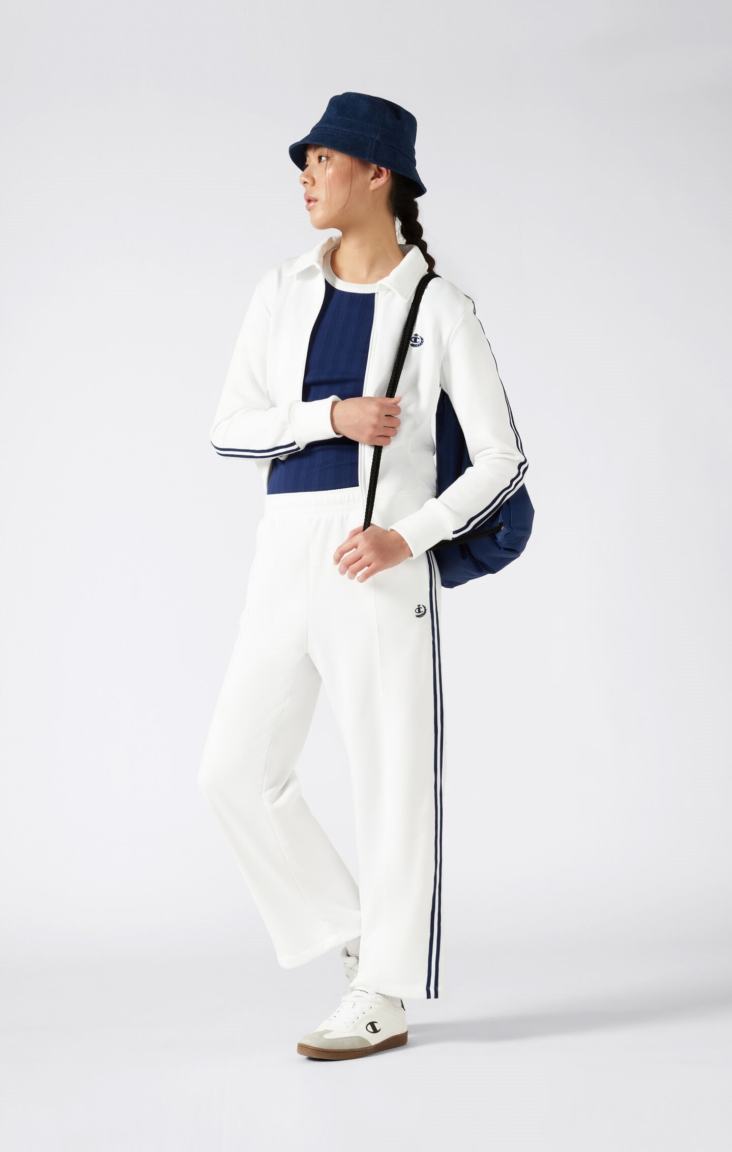 Vom Tennis inspiriertes Sweatshirt für Damen