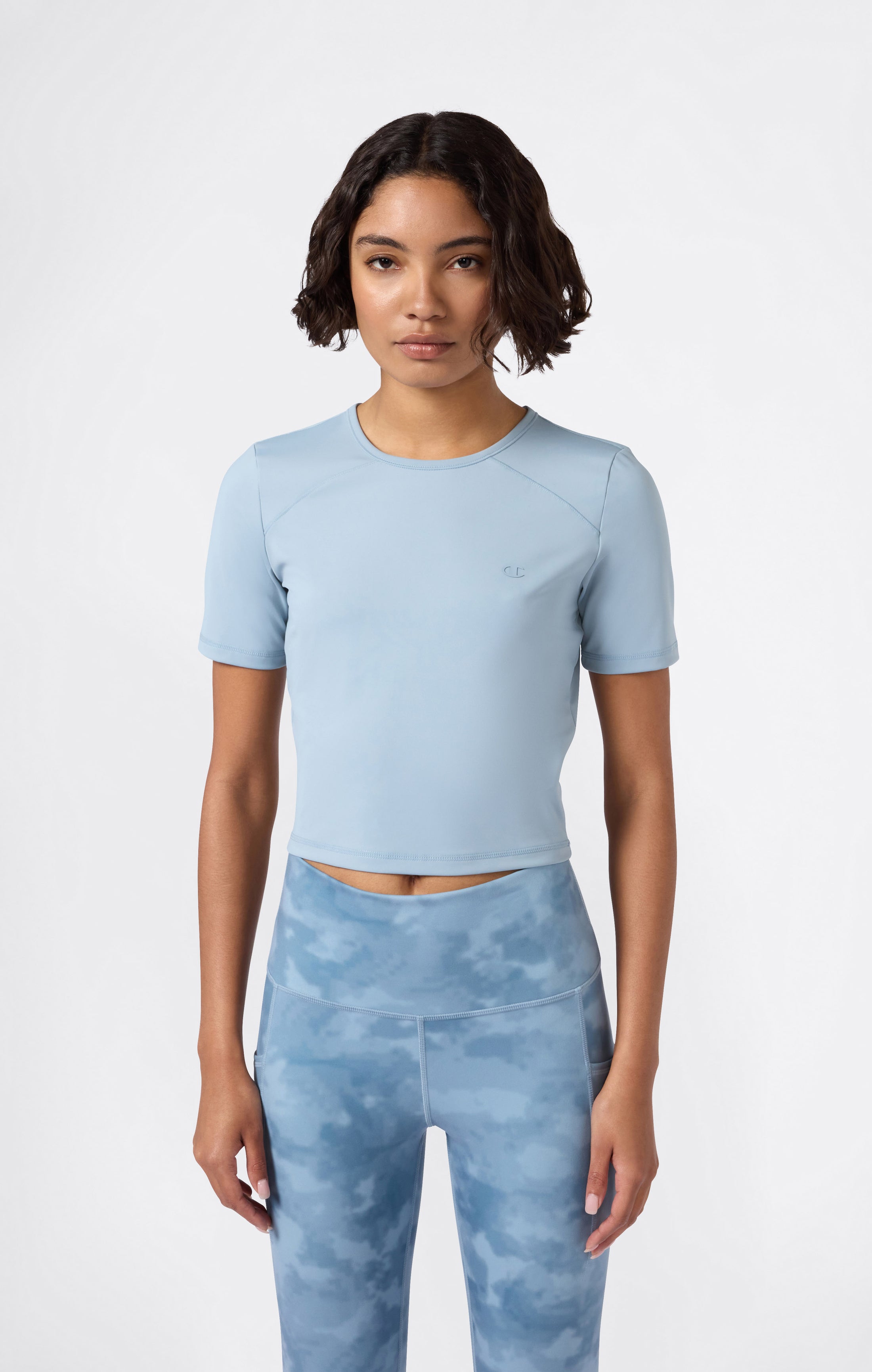 T-Shirt Femme Crop Quick Dry