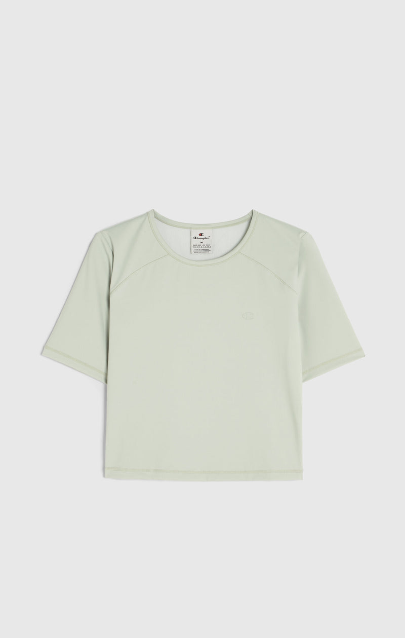 T-shirt d’entraînement raccourci - Femmes