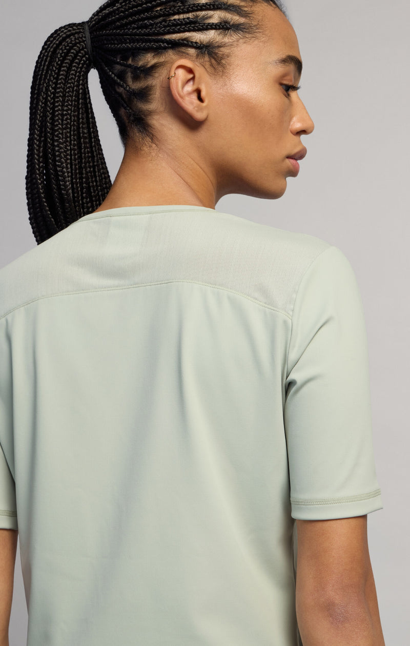 T-shirt d’entraînement raccourci - Femmes