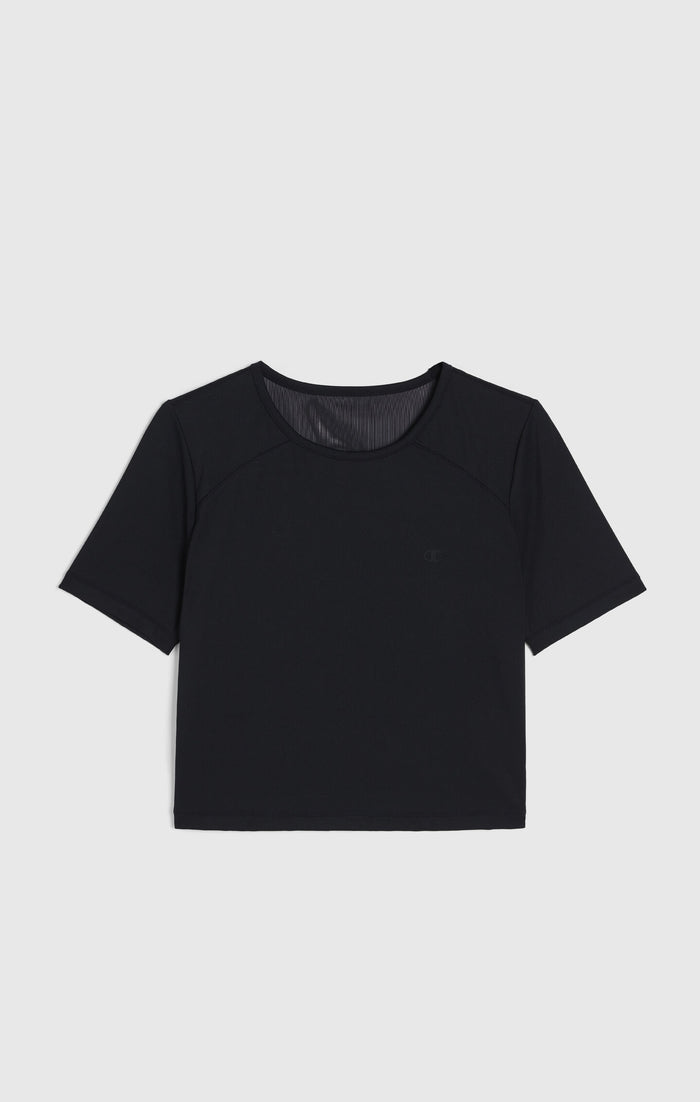 T-shirt d’entraînement raccourci - Femmes