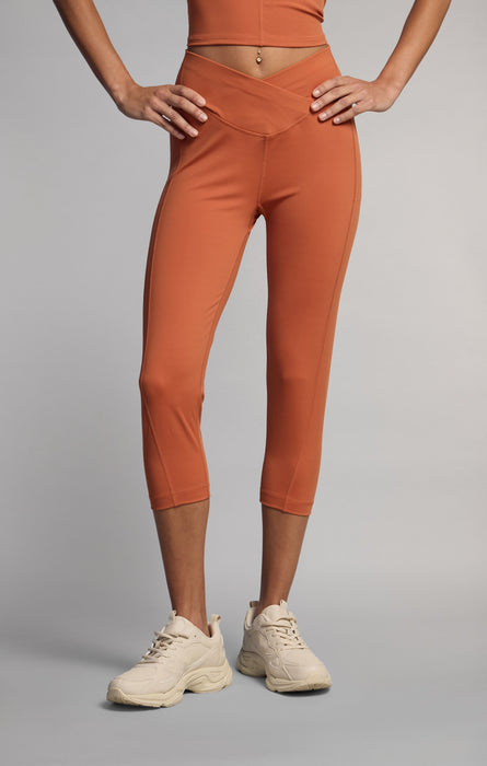 Legging capri à séchage rapide - Femmes