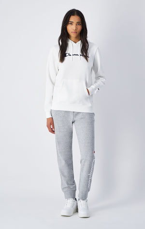 Pantalon Léger Coupe Slim avec Bas à Cordon de Serrage Femme