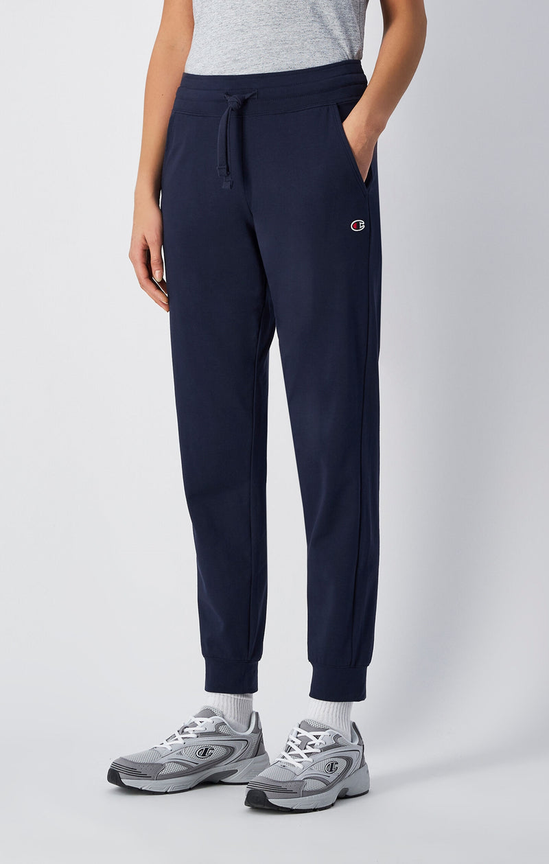 Pantaloni Donna Slim Fit con Polsino a costine Icons