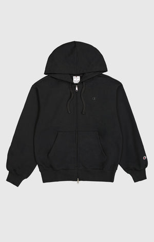 Women's Lightweight Full-Zip Hoodie with Tone-on-Tone C Logo