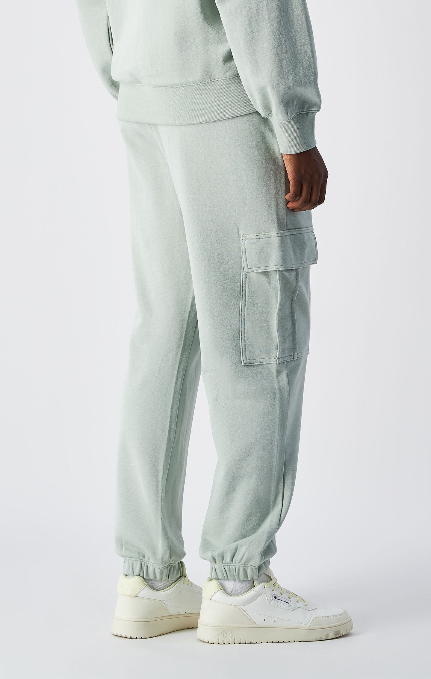 Pantalon Cargo Léger avec Chevilles Élastiquées Femme