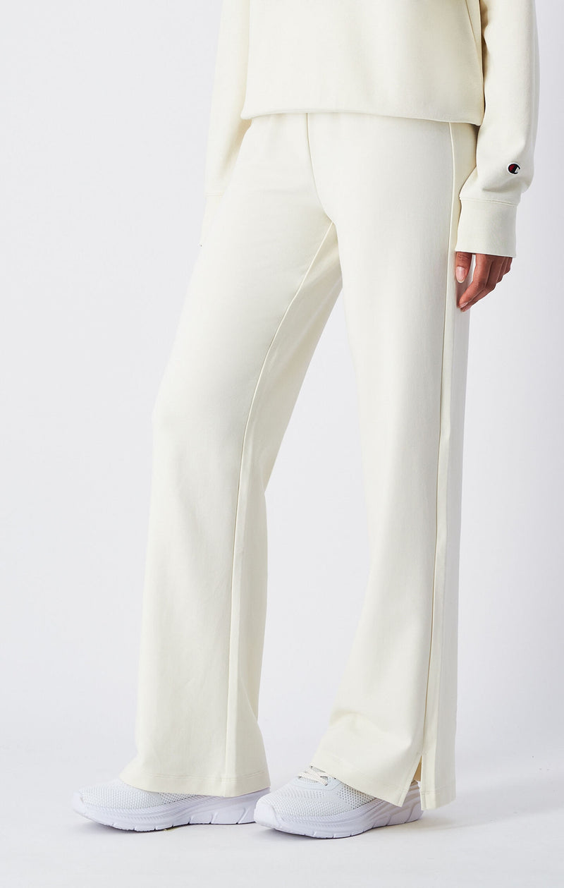 Pantalón Ligero Acampanado Slim Fit Mujer Blanco authentic pants