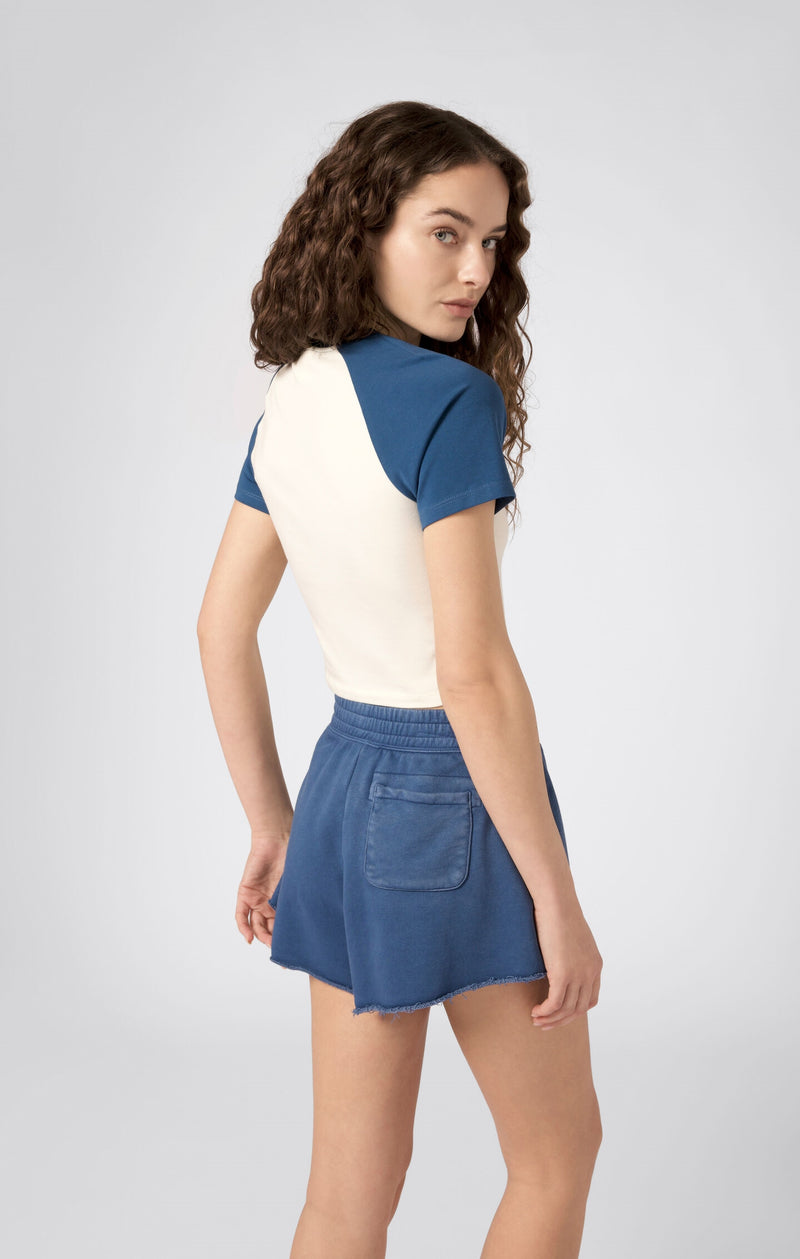 T-shirt Time Capsule Donna con maniche raglan