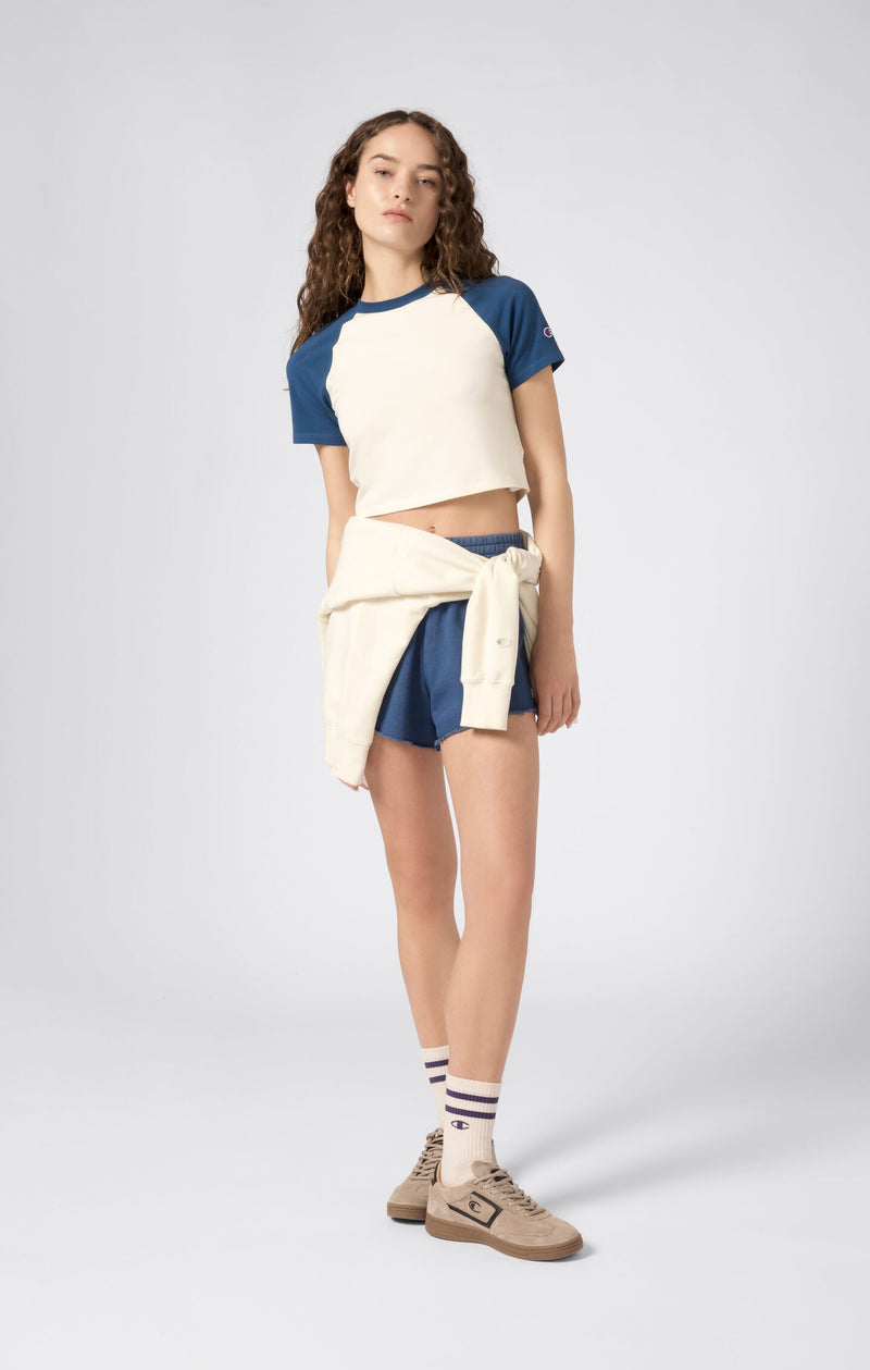 T-shirt Time Capsule Donna con maniche raglan